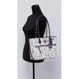 Dooney & Bourke Disney Medium Minnie Mouse Line Art Coated Cotton Tote Handbag