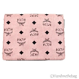 MCM Signature Patricia Leather Mini Flap Lock Crossbody Bag