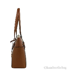 Michael Kors Michael Kors Women Leather Shoulder Tote Bag Purse Handbag+Double Zipper Wallet