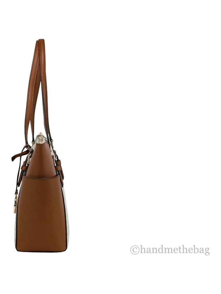Michael Kors Michael Kors Women Leather Shoulder Tote Bag Purse Handbag+Double Zipper Wallet alternative