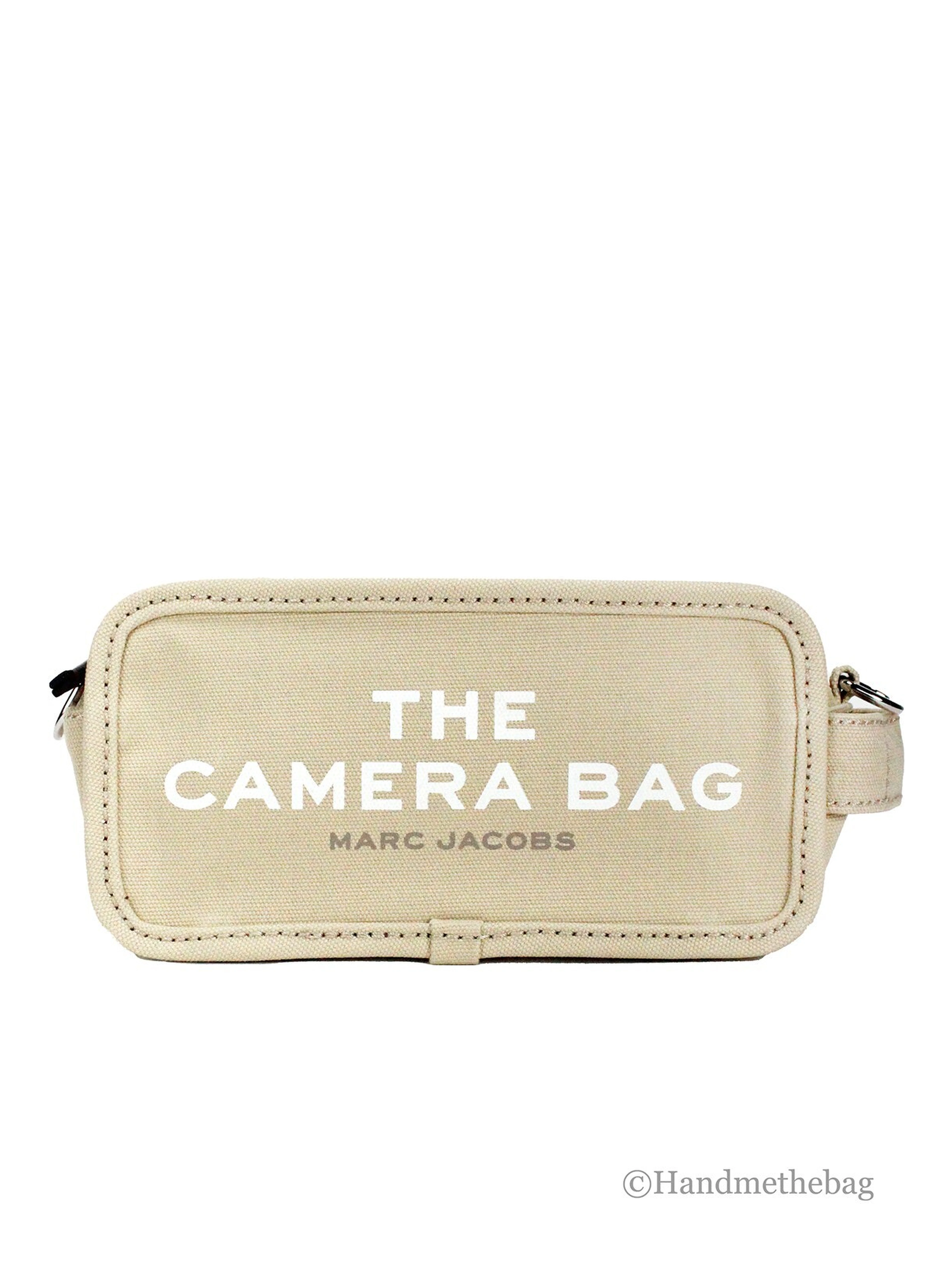 Marc Jacobs The Camera Bag Beige Canvas Crossbody Bag