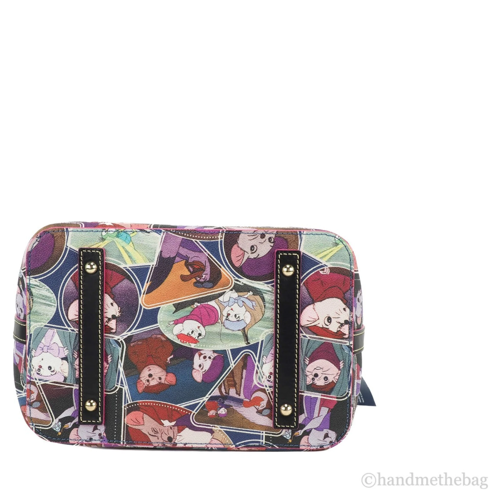 Dooney & Bourke Disney Rescuers Drawstring Bucket Shoulder Bag