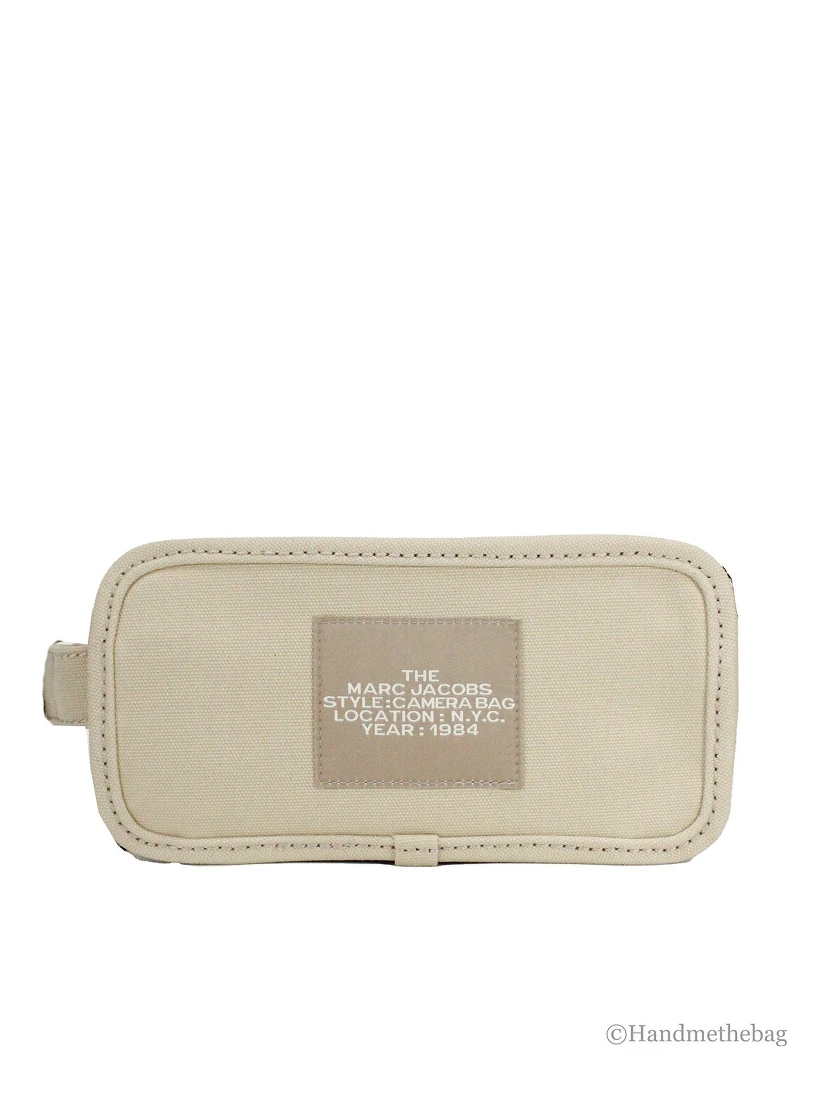 Marc Jacobs The Camera Bag Beige Canvas Crossbody Bag