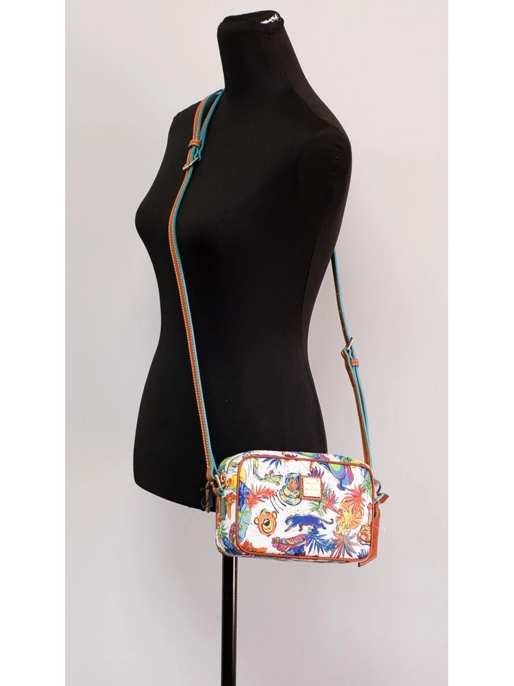 Dooney & Bourke Disney Small Jungle Book Coated Cotton Crossbody Bag Handbag alternative