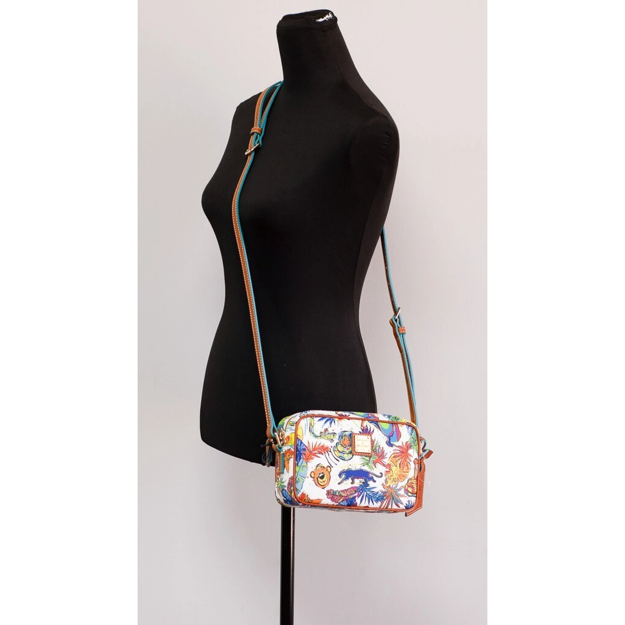 Dooney & Bourke Disney Small Jungle Book Coated Cotton Crossbody Bag Handbag