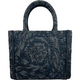 Versace Women'S 'Extra Small Athena' Shopping Bag Black