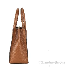 MICHAEL KORS Mercer 35S1GM9M2B Medium Logo And Leather Accordion Crossbody Bag In Brown