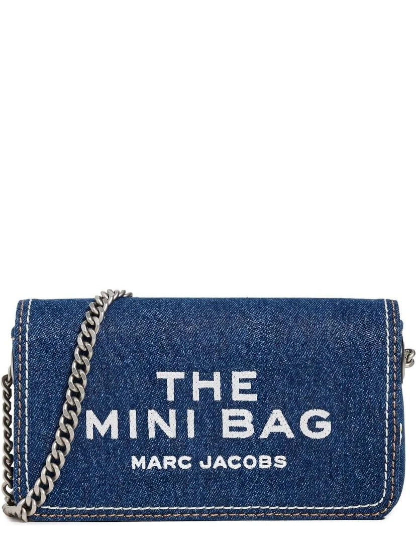 Marc Jacobs The Denim Chain Mini Bag - Dark Wash