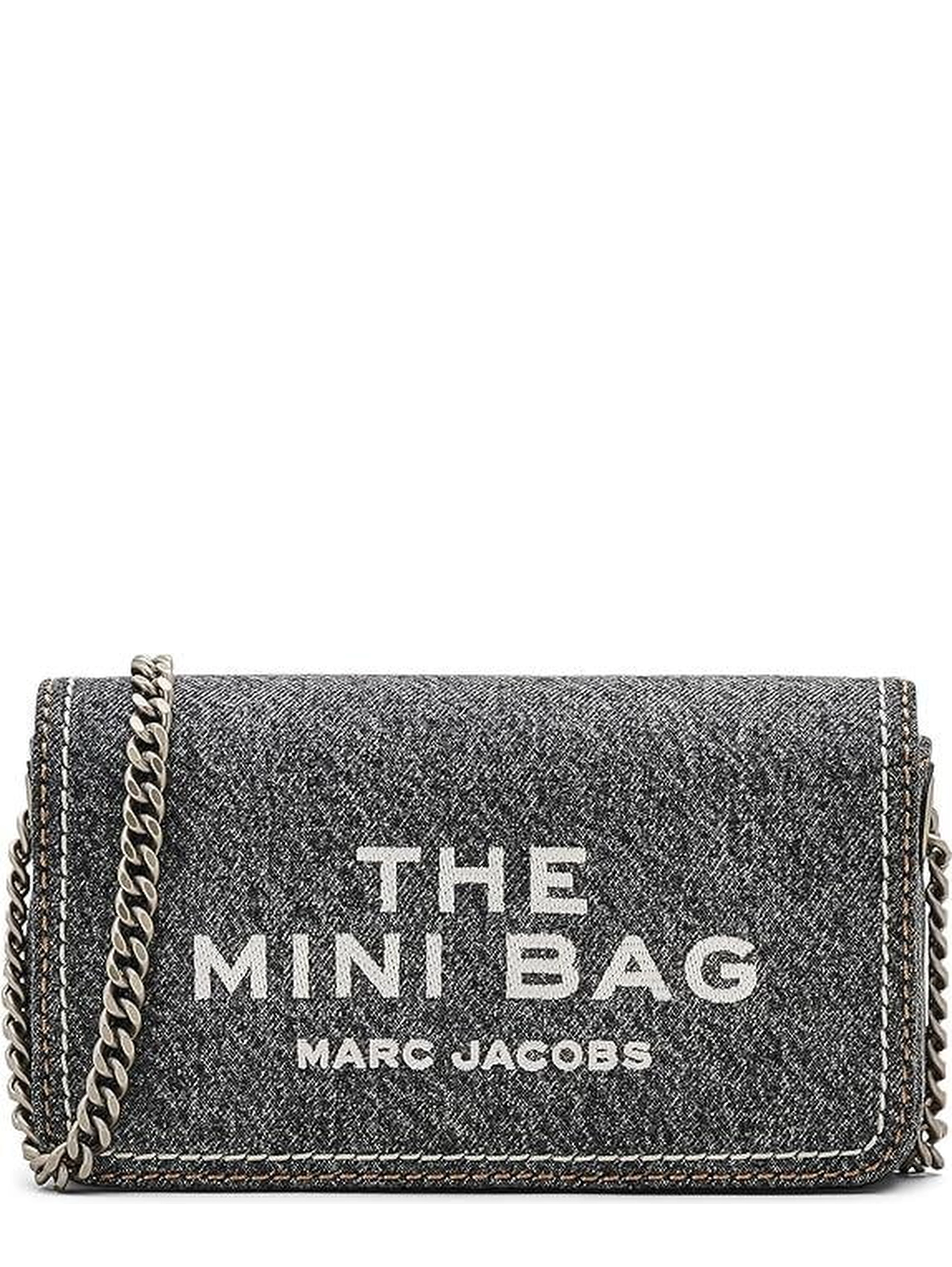 Marc Jacobs The Denim Chain Mini Bag - Black Wash