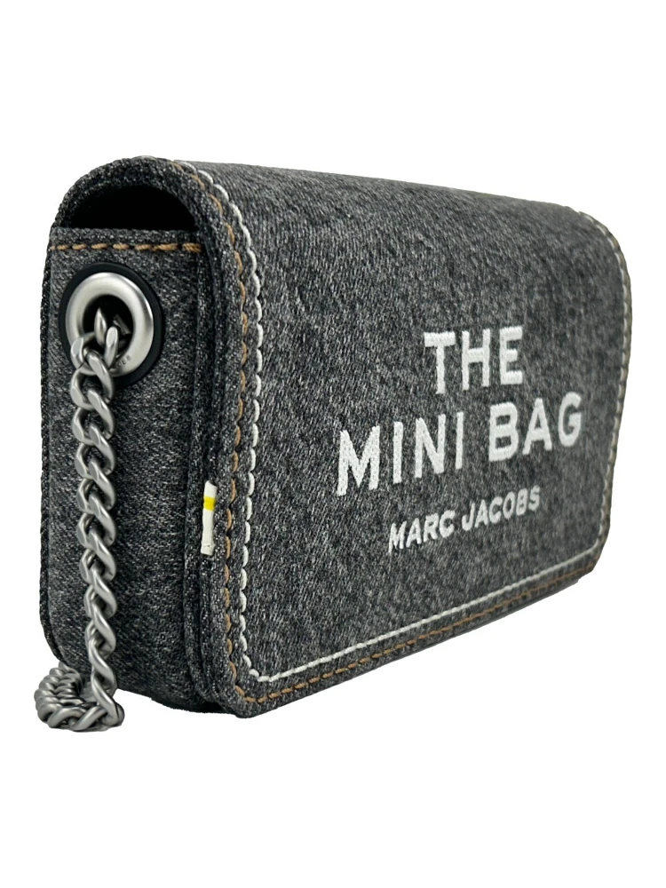 Marc Jacobs The Denim Chain Mini Bag - Black Wash alternative