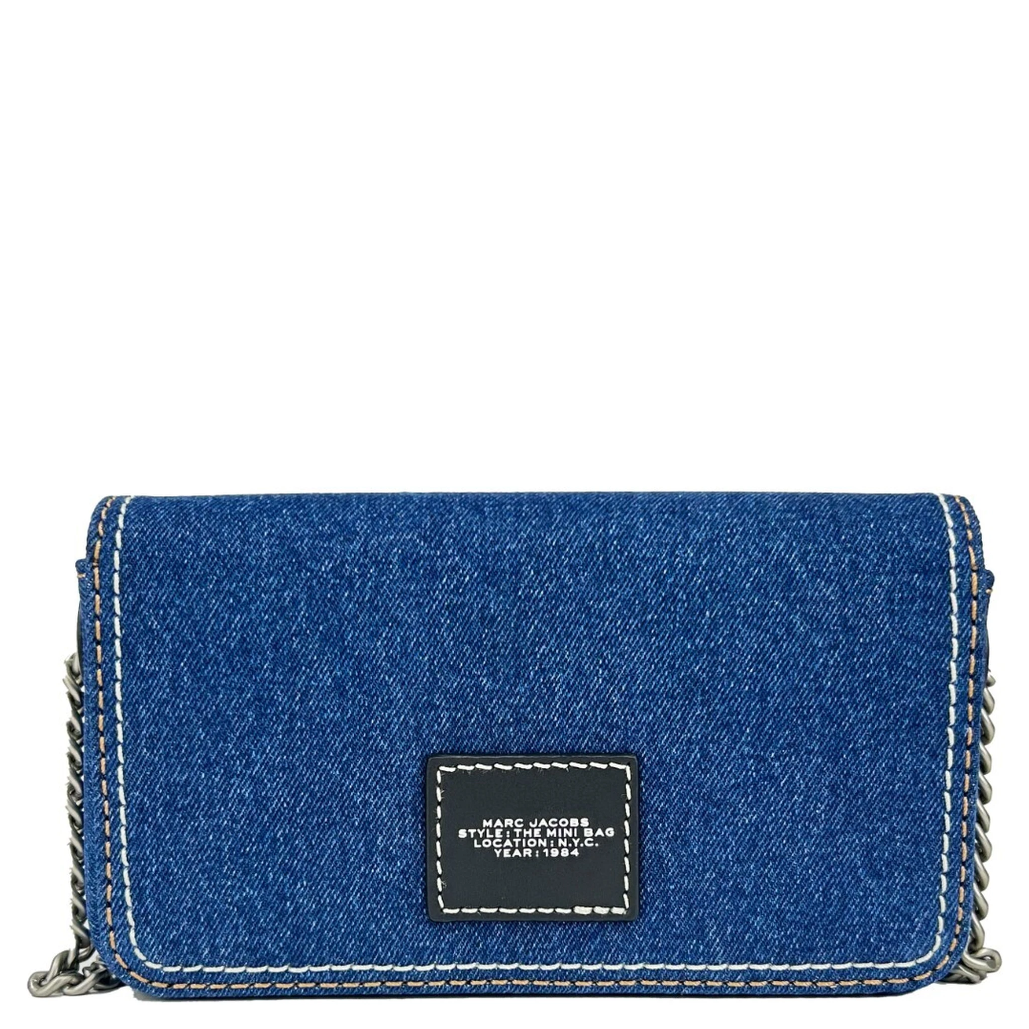Marc Jacobs The Denim Chain Mini Bag - Dark Wash