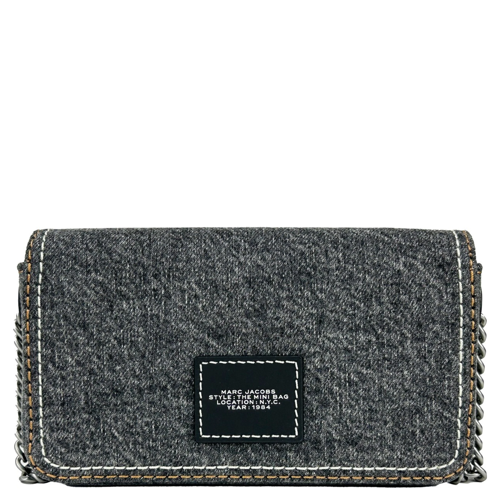 Marc Jacobs The Denim Chain Mini Bag - Black Wash