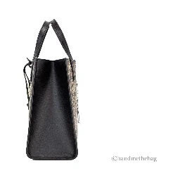 Marc Jacobs Mini Grind Signet Printed Leather Crossbody Tote Handbag Purse