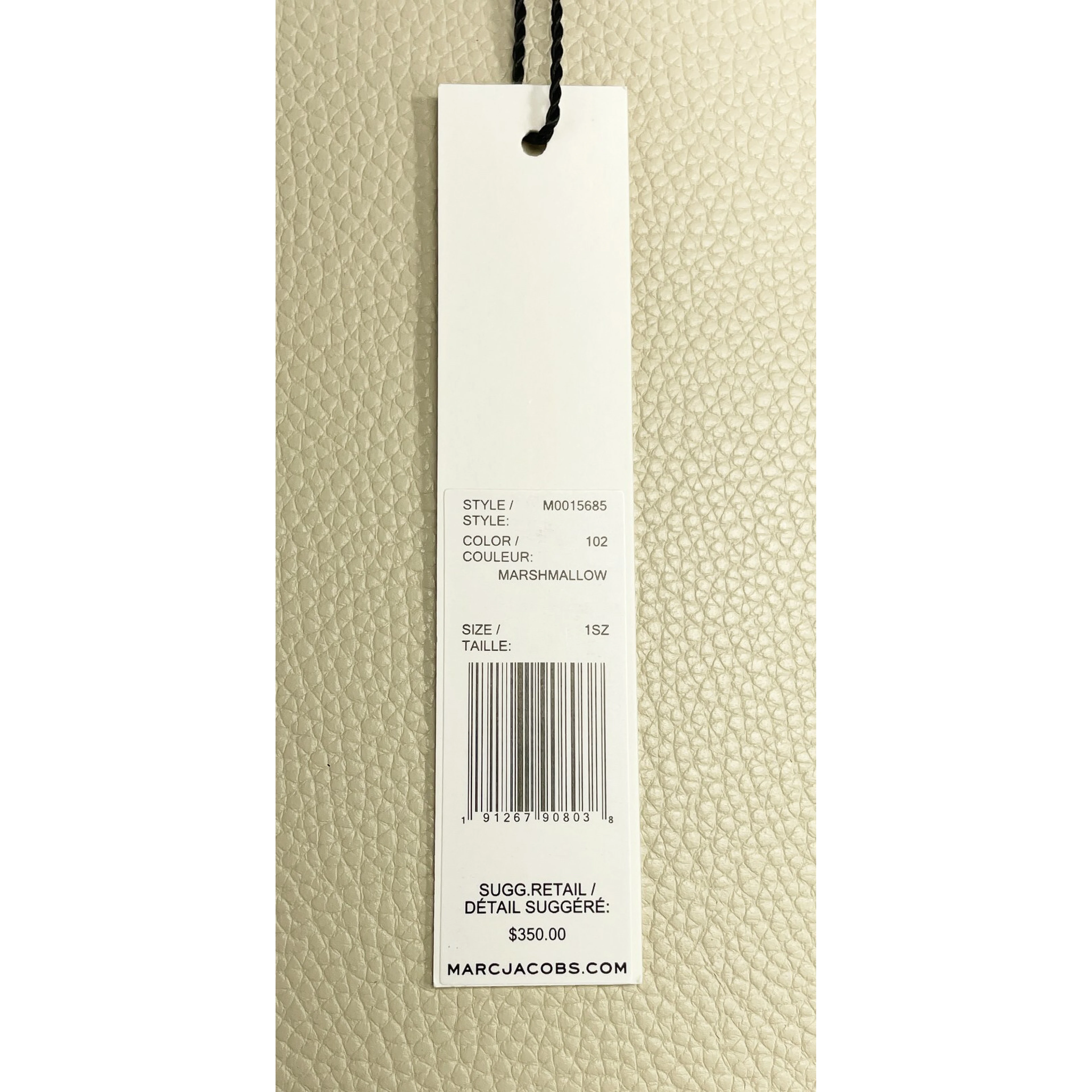 Women'S Mini Pebbled Tote - Marshmallow