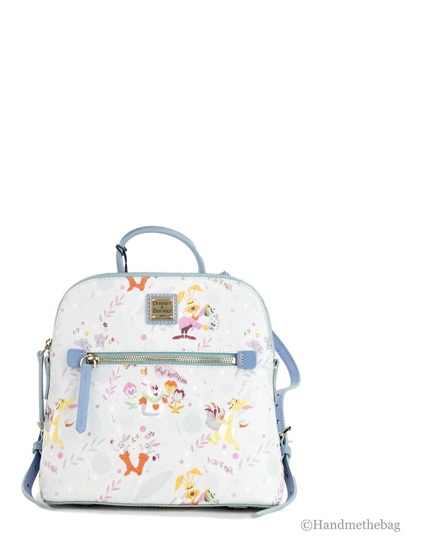 Dooney & Bourke Disney Reigning Rabbits Small Top Handle Backpack Bag