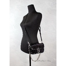 Marc Jacobs The Mini J Marc Shoulder Bag Black Sequined Crossbody Bag
