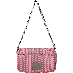 Marc Jacobs Neon Pink The Monogram Leather J Marc Mini Shoulder Bag Crossbody