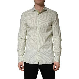 Light Green Long Sleeves Formal Dress Shirt