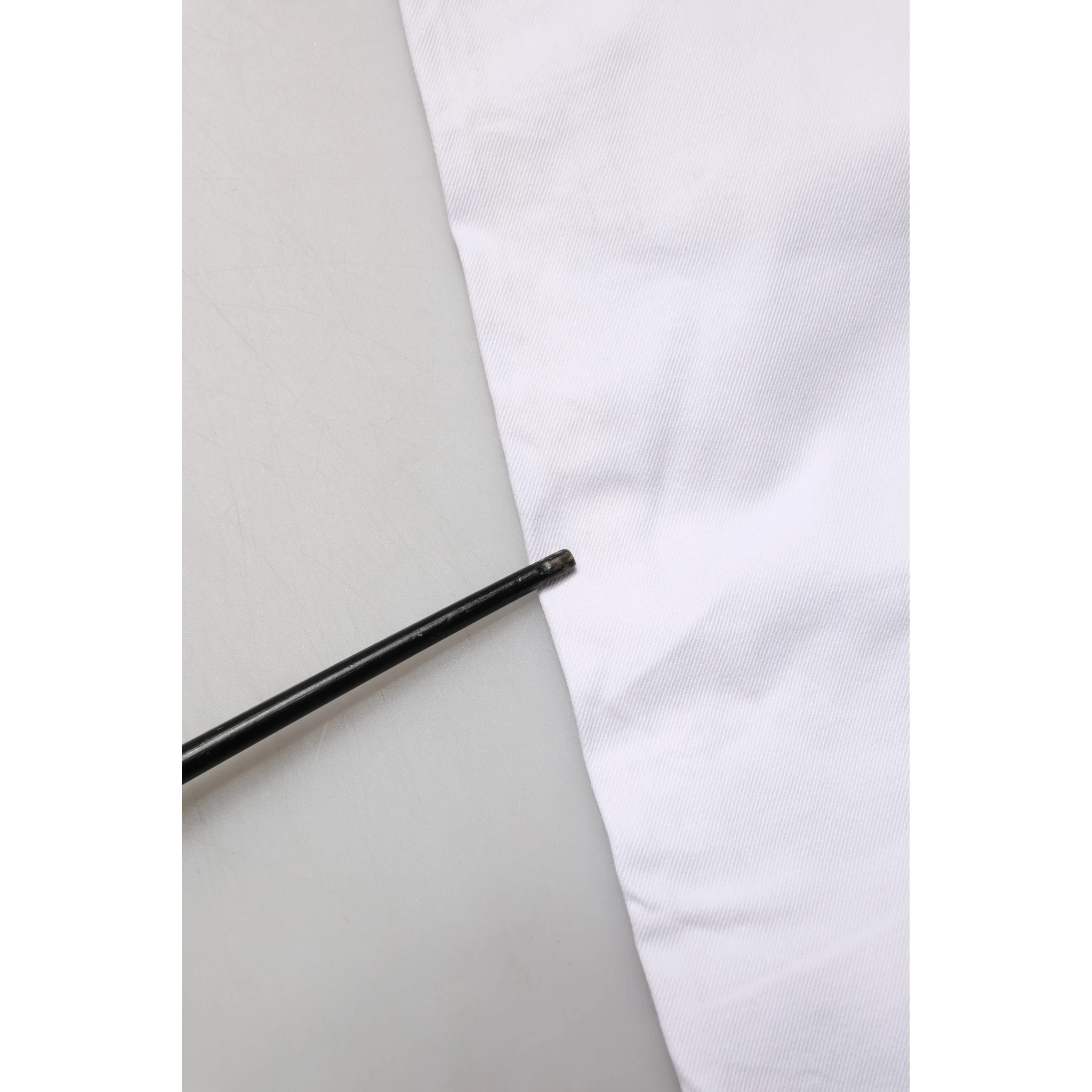 White Cotton Stretch Straight Casual Men Denim Trouser Jeans