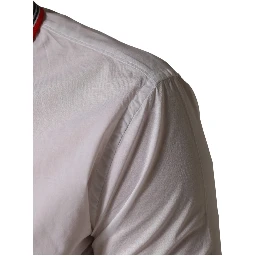 White Short Sleeves Button Down Shirt