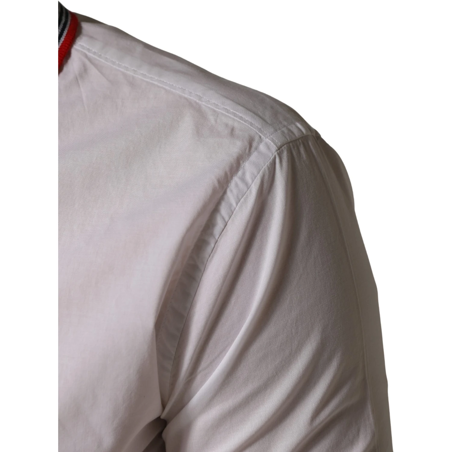 White Short Sleeves Button Down Shirt