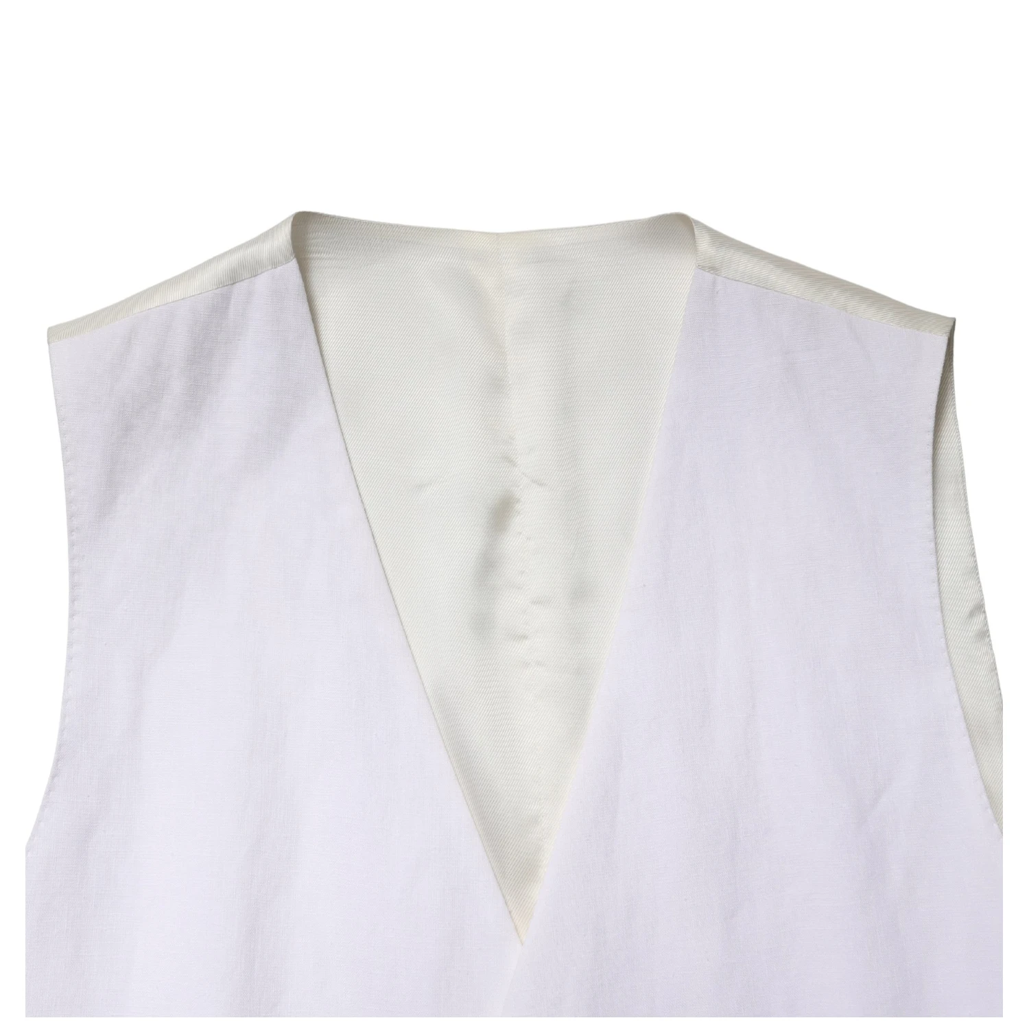 White SARTORIA Linen 2 Piece Men Formal Suit