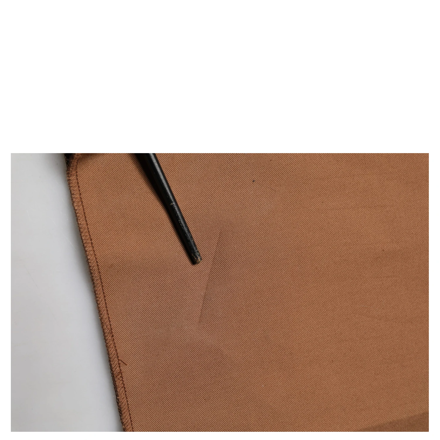 Brown Cotton Straight Men Dress Trouser Pants