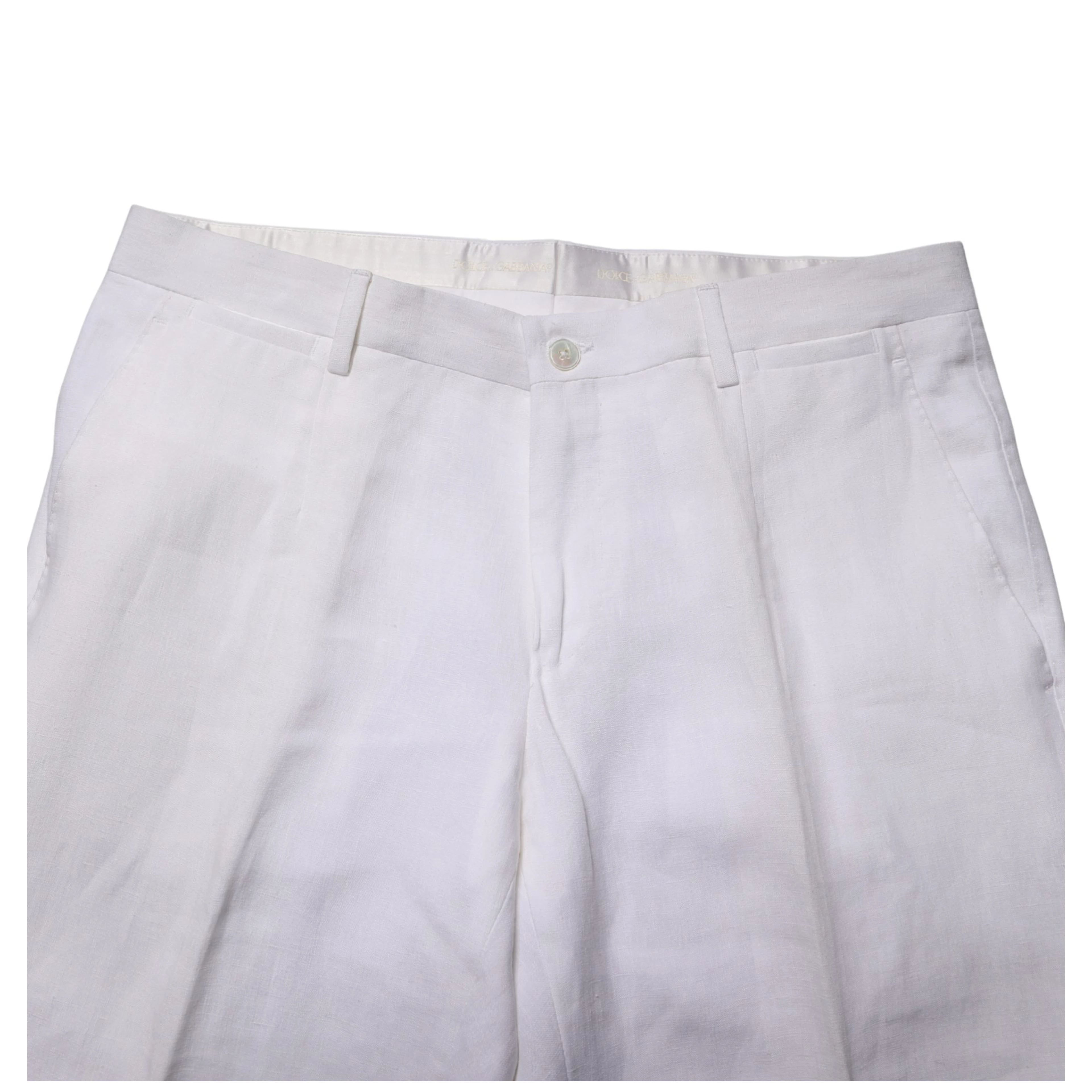 White SARTORIA Linen 2 Piece Men Formal Suit