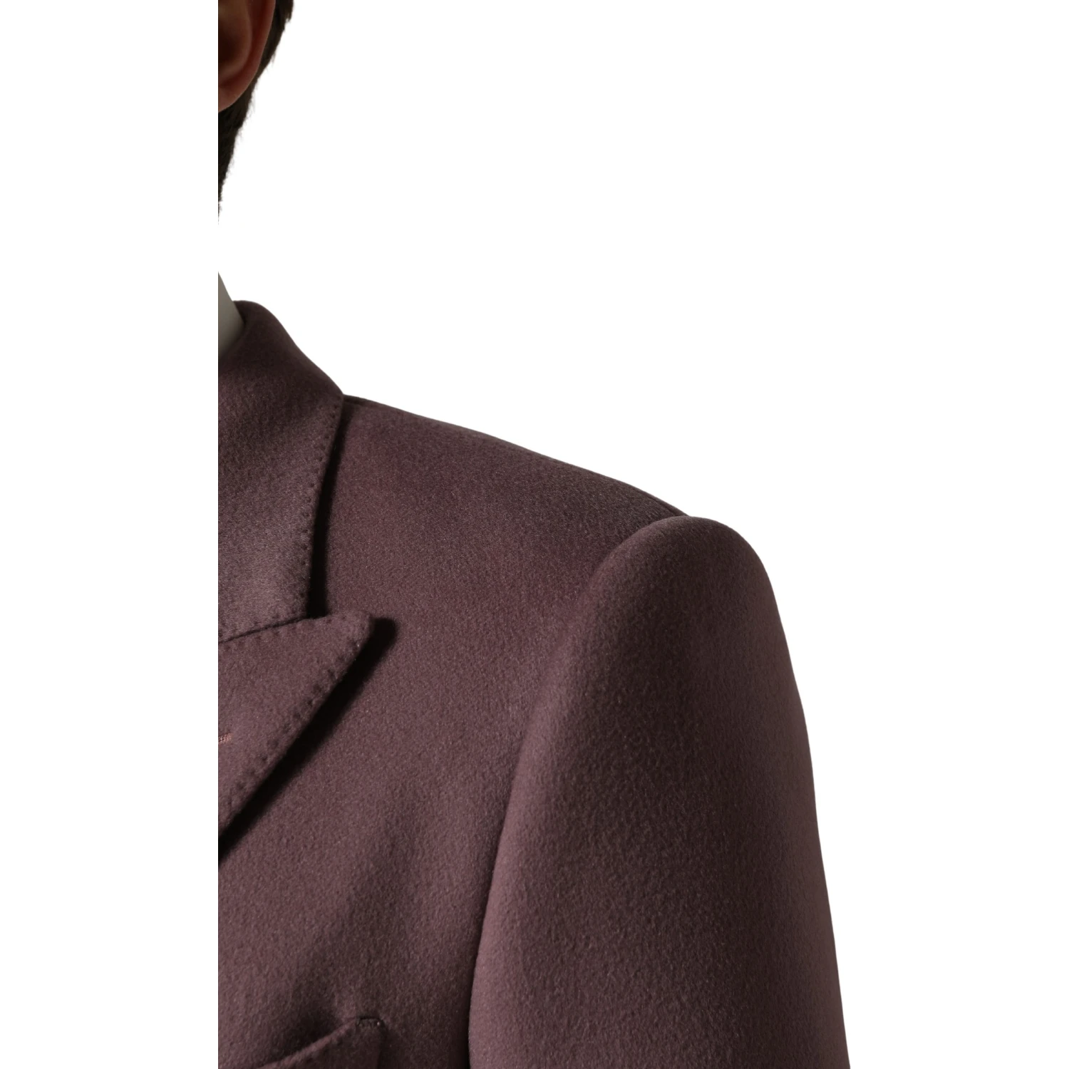 Brown Double Breasted Men Trench Coat Jacket