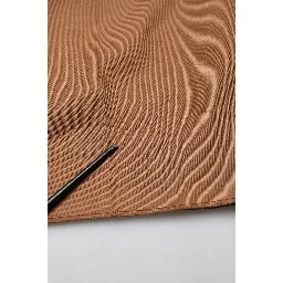 Brown Cotton Straight Men Dress Trouser Pants
