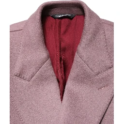 Brown Double Breasted Men Trench Coat Jacket