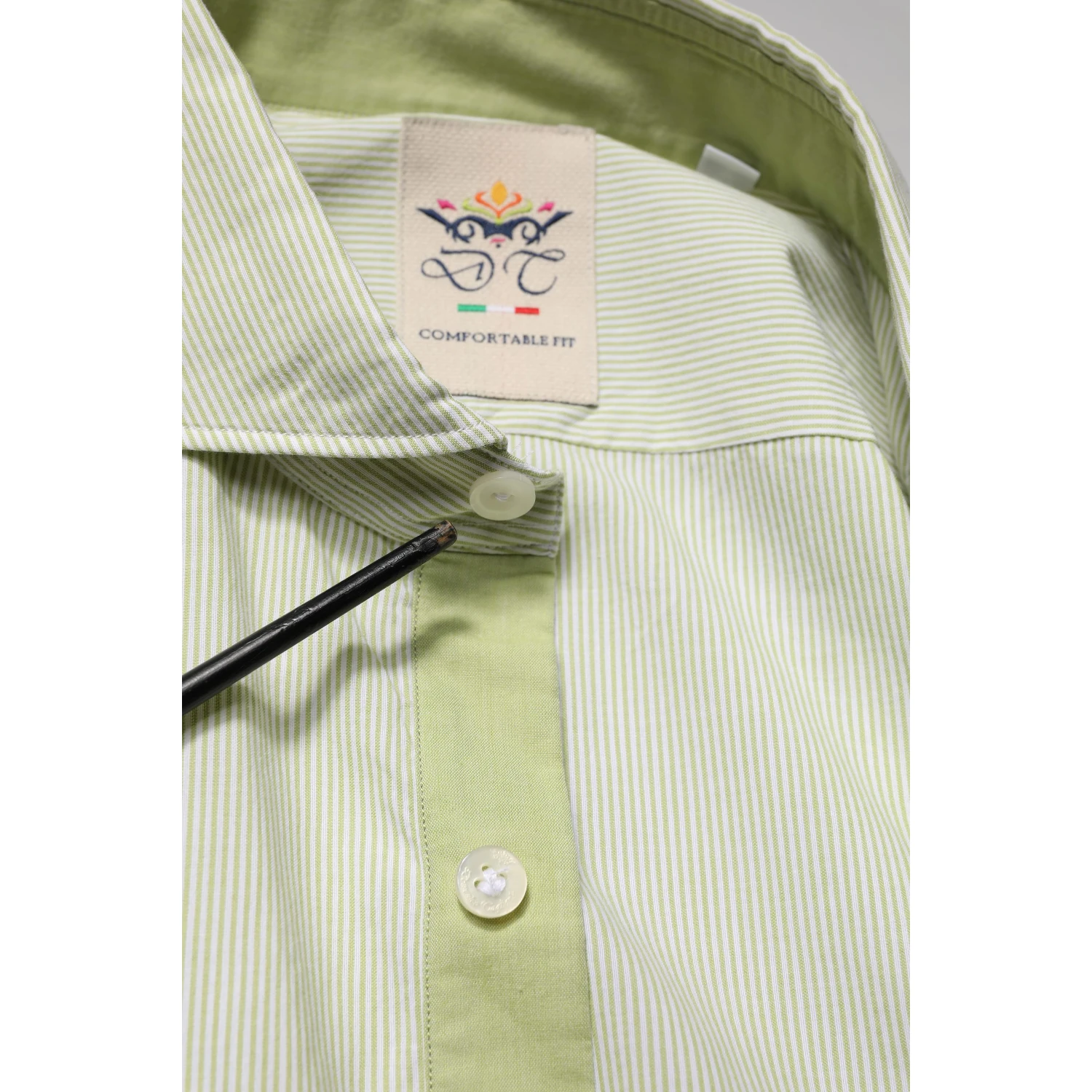 Light Green Long Sleeves Formal Dress Shirt
