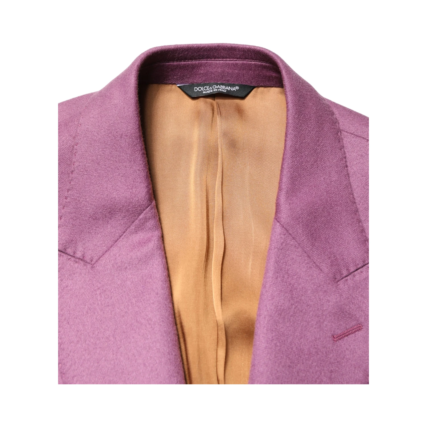 Purple Cashmere Slim Fit Coat Jacket Blazer
