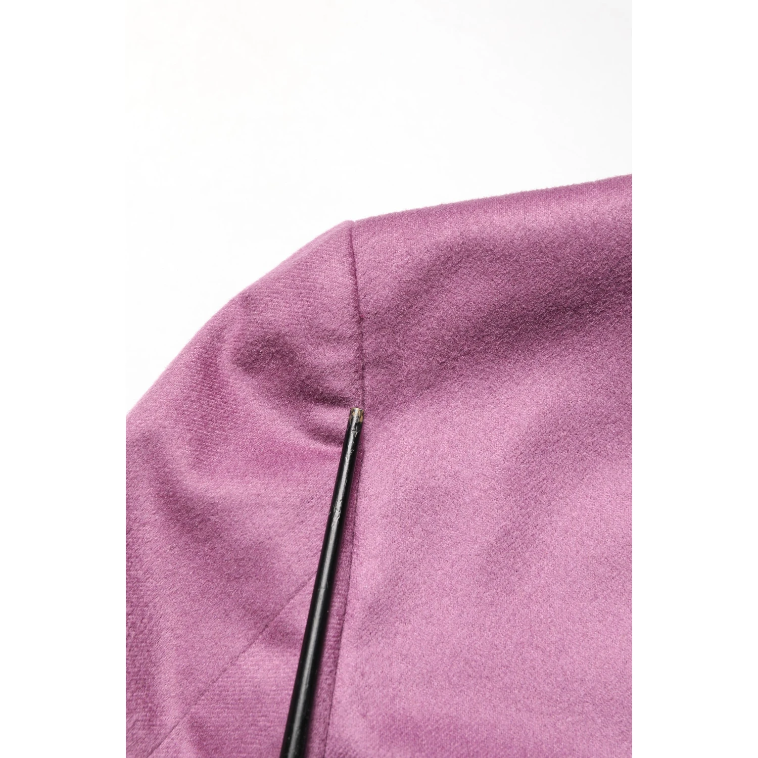 Purple Cashmere Slim Fit Coat Jacket Blazer