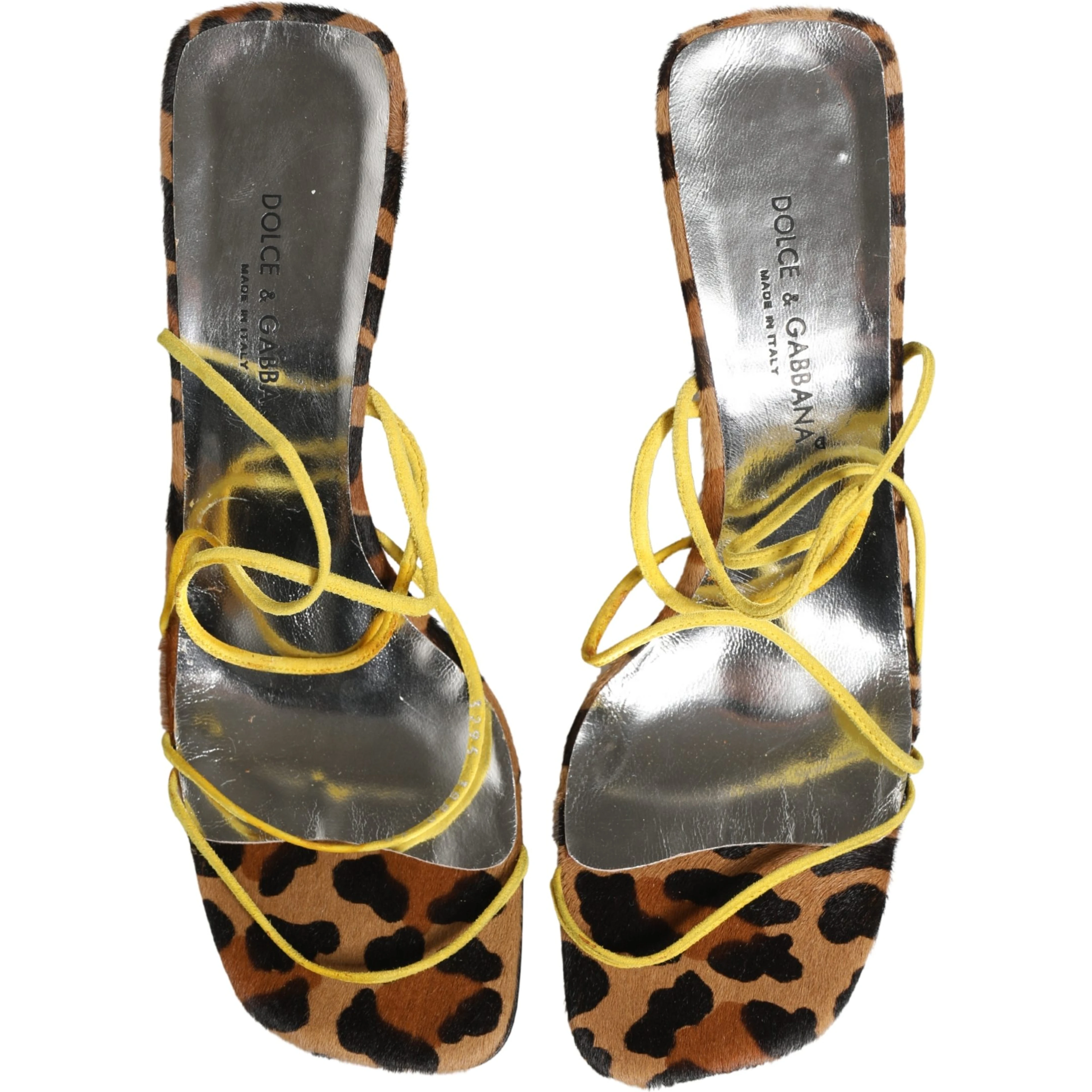 Multicolor Leather Block Heels Sandals Shoes