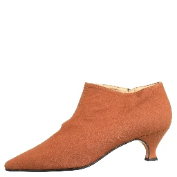 Brown Suede Ankle Boots Shoes