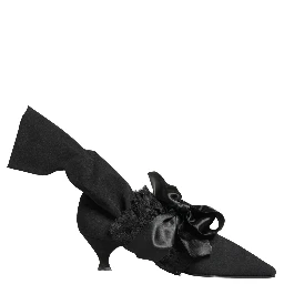 Black Suede Mid Calf Boots Shoes