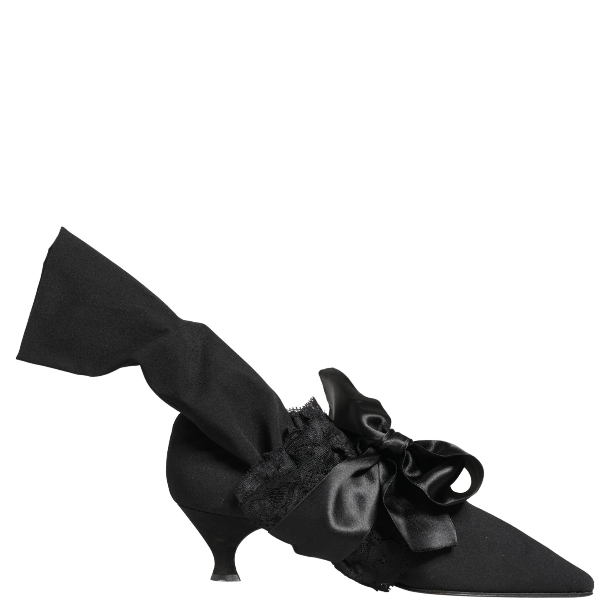 Black Suede Mid Calf Boots Shoes
