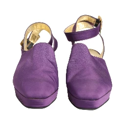 Purple Suede Sandals Shoes