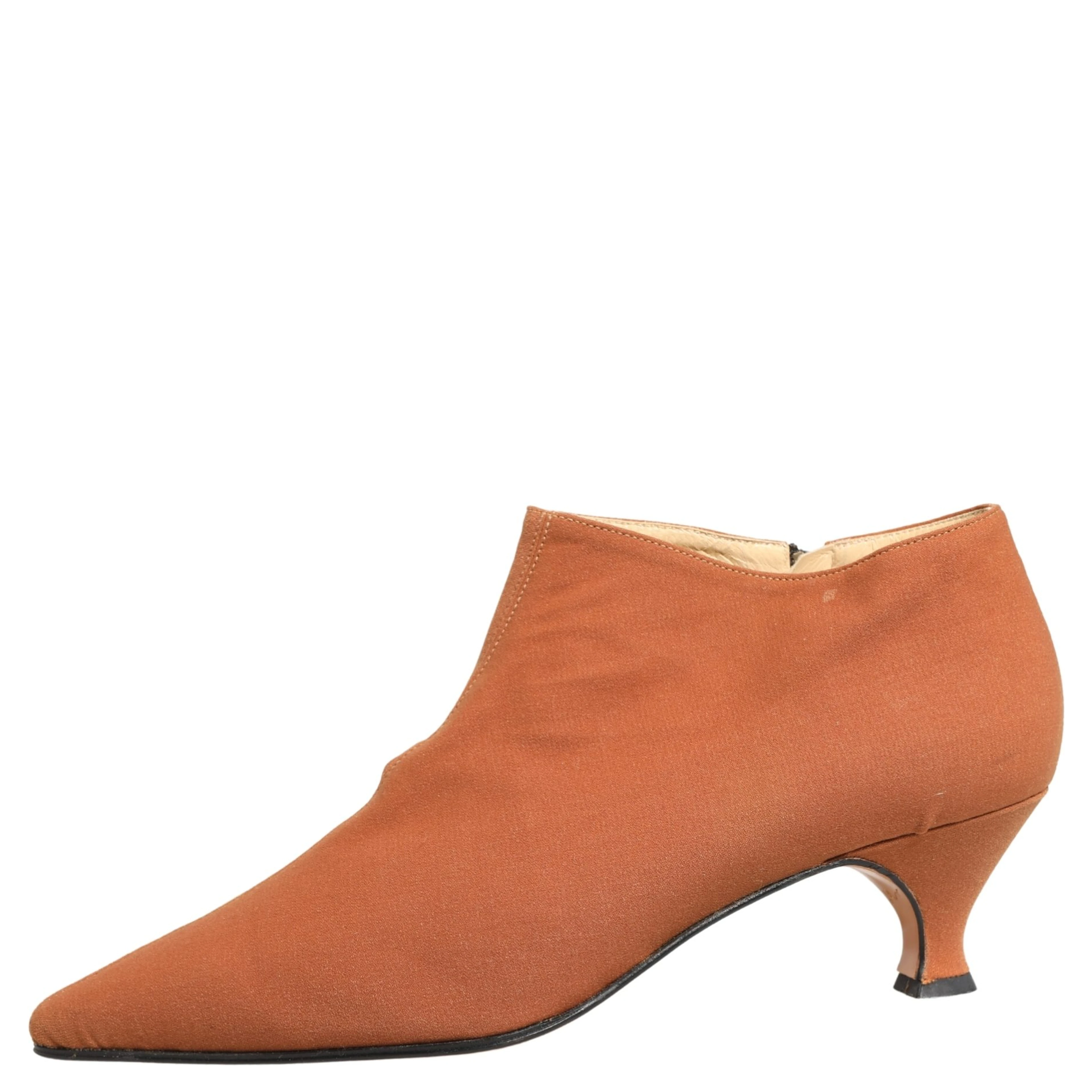 Brown Suede Ankle Boots Shoes