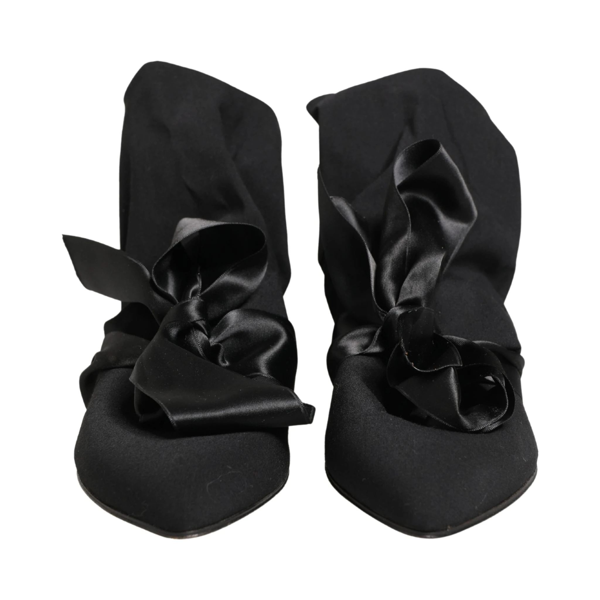 Black Suede Ankle Boots Shoes