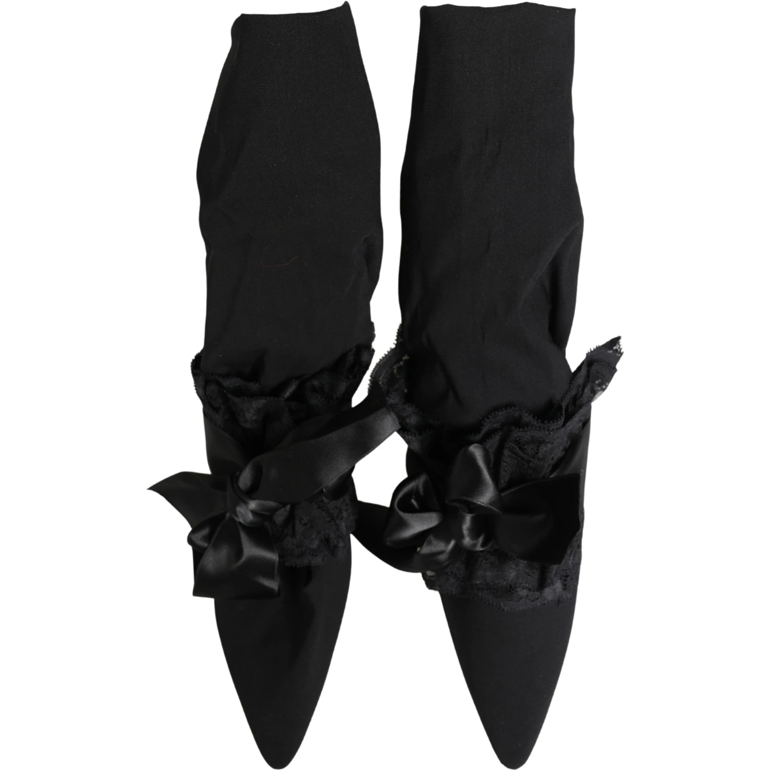 Black Suede Mid Calf Boots Shoes