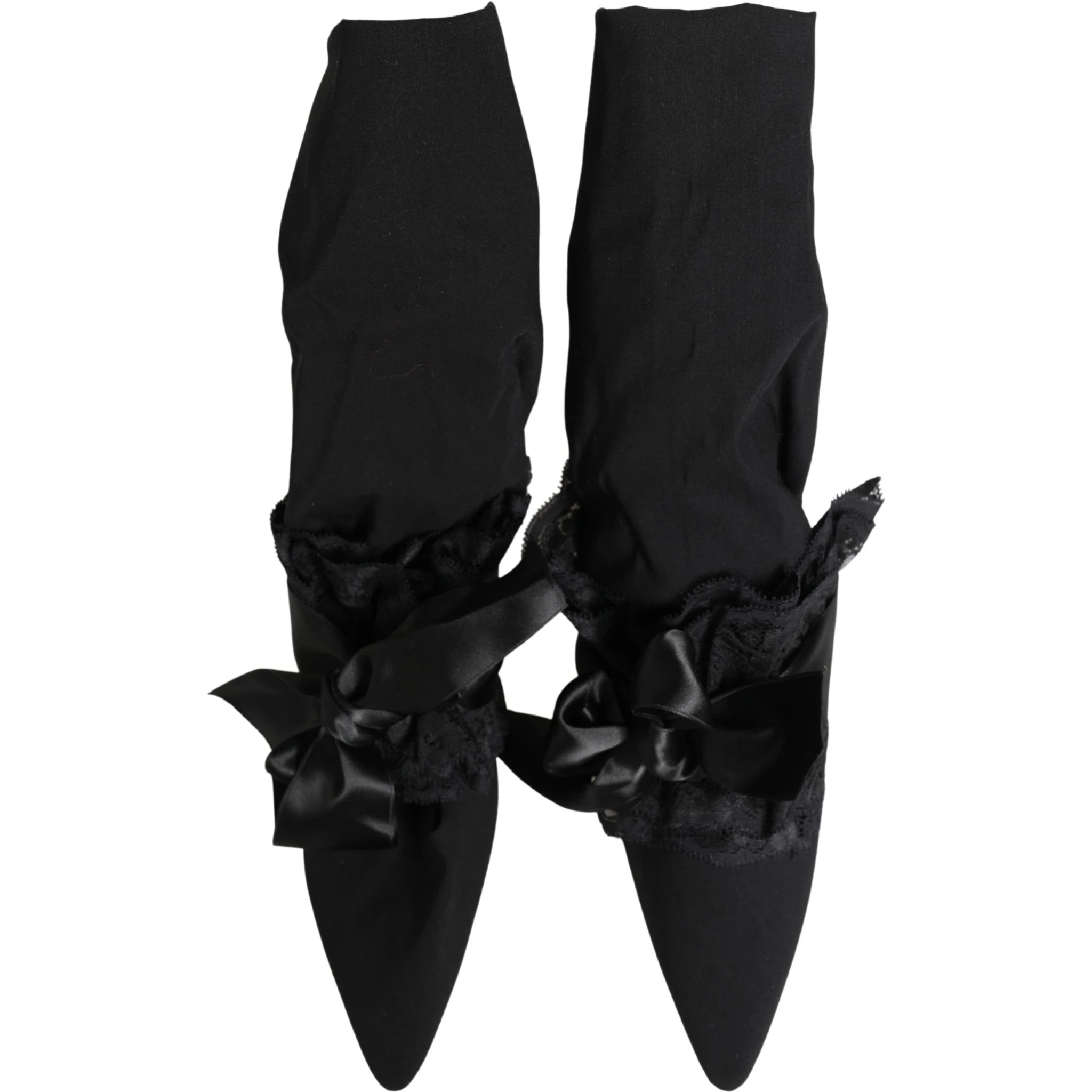 Black Suede Mid Calf Boots Shoes