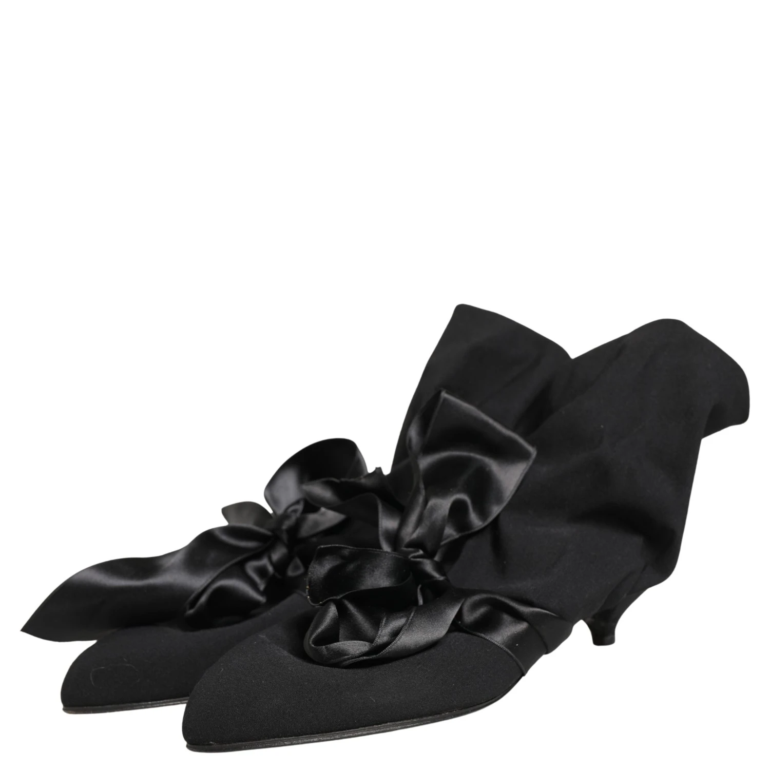 Black Suede Ankle Boots Shoes