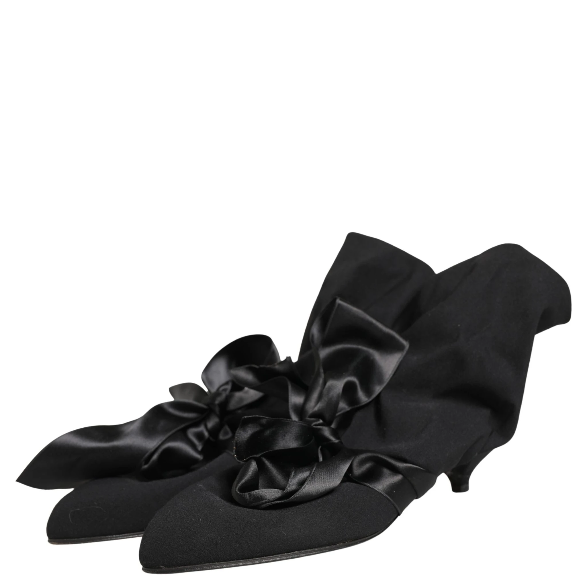 Black Suede Ankle Boots Shoes