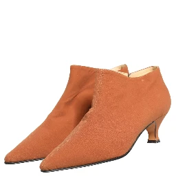Brown Suede Ankle Boots Shoes