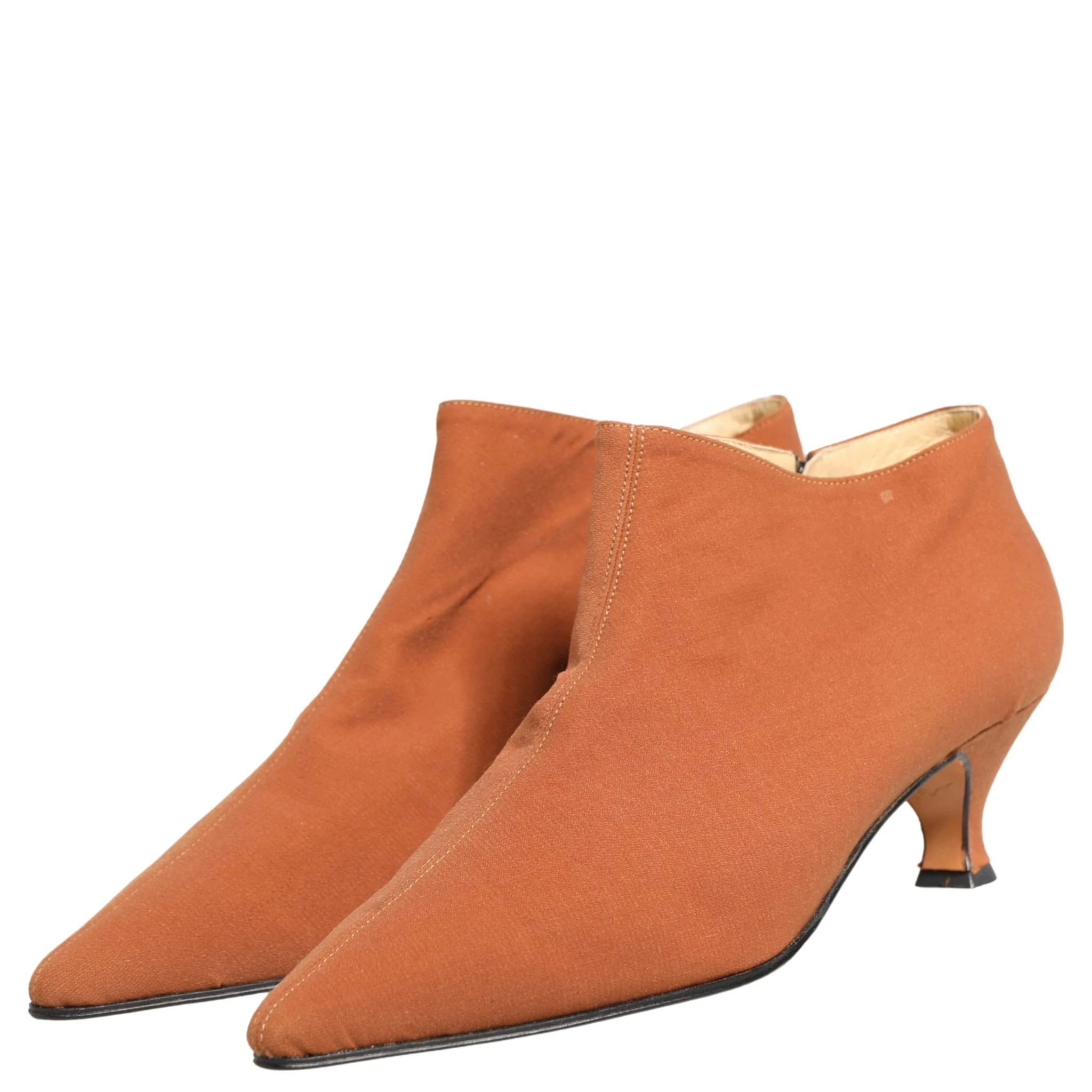 Brown Suede Ankle Boots Shoes