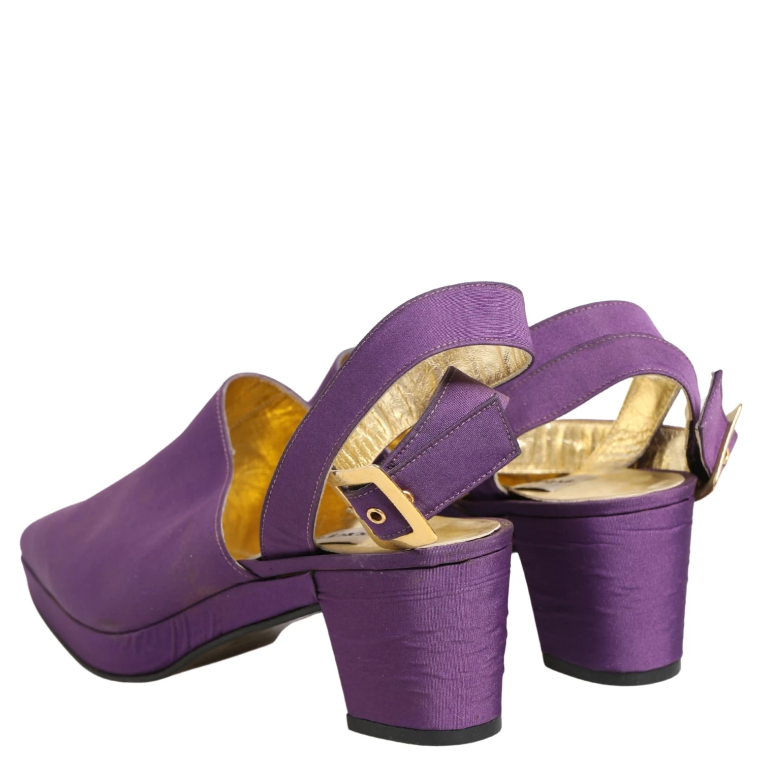 Purple Suede Sandals Shoes