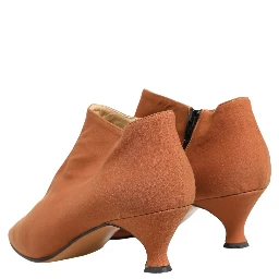 Brown Suede Ankle Boots Shoes
