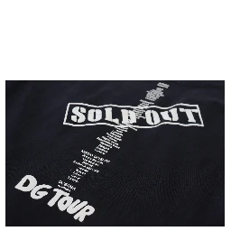 Black D&G Fashion Round Neck Cotton T-shirt